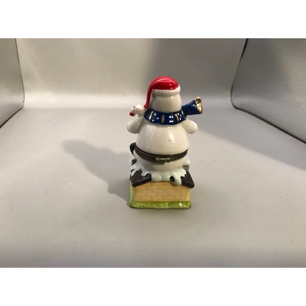 Snowman trinket box‎
